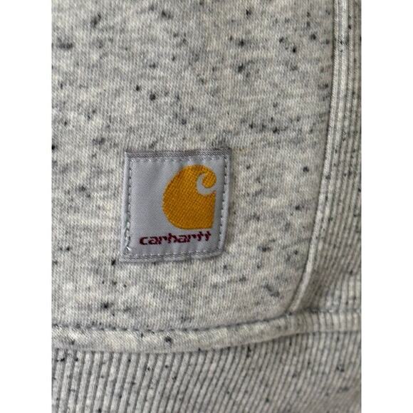 Carhartt Relaxed Fit Midweight Crewneck, blocked logo sleeve sweatshirt, small - Picture 4 of 6